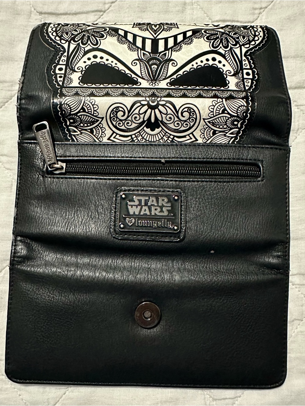 Loungefly X Star Wars faux Leather Stormtrooper Purse and Wallet - Picture 9 of 9